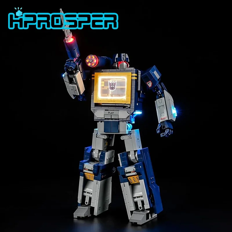 

HPROSPER 5V LED Light (No Model) for Lego 10358 Transformers: Soundwave Decorative Lamp With Battery Box