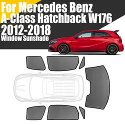 Custom Magnetic Car Window Sunshade For Mercedes Benz A Class Hatchback W176 2012-2018 Curtain Front Windshield Frame Curtain