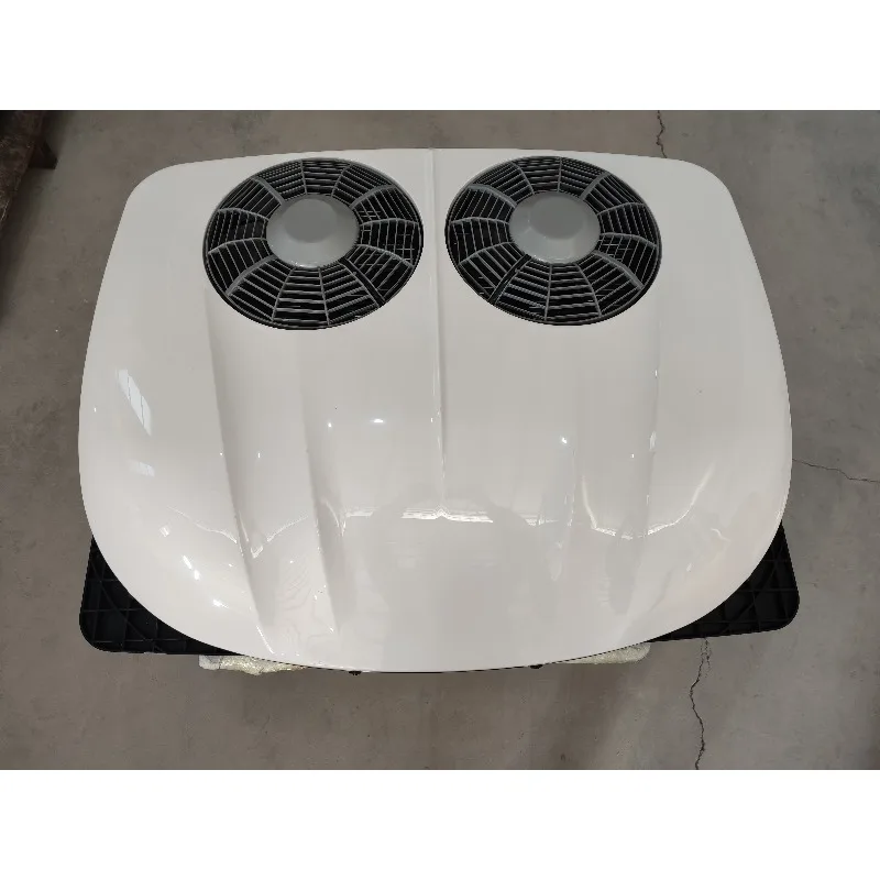 Aire acondicionado para estacionamiento de techo de 12 V y 24 V con potencia de 2400 W. Enfriador de estacionamiento de camiones para vehículos recreativos y barcos de crucero