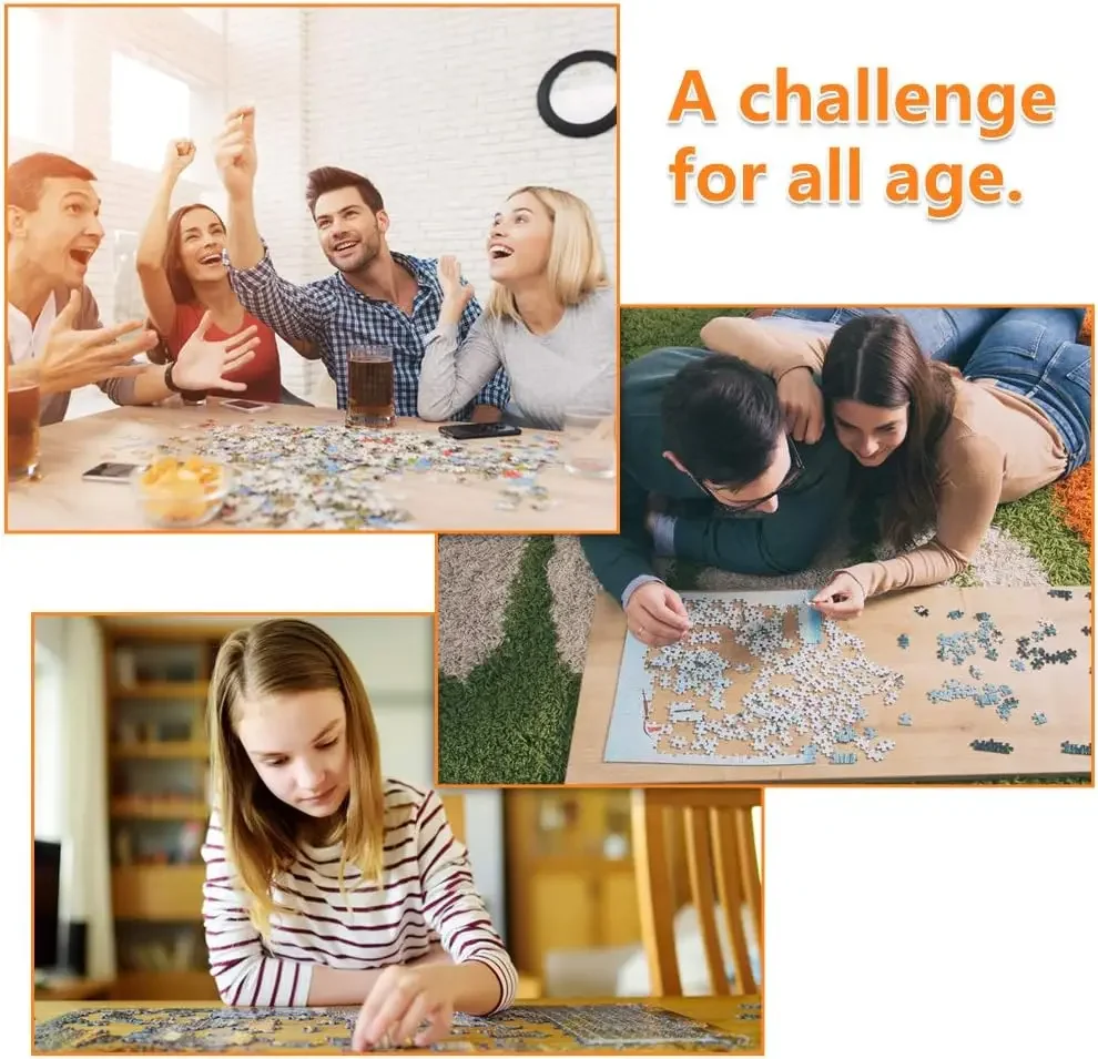 1000/500/300 peças dinossauro mundo quebra-cabeças de madeira desafiadores jogos de atividades familiares para sala de jogos quarto sala de estar
