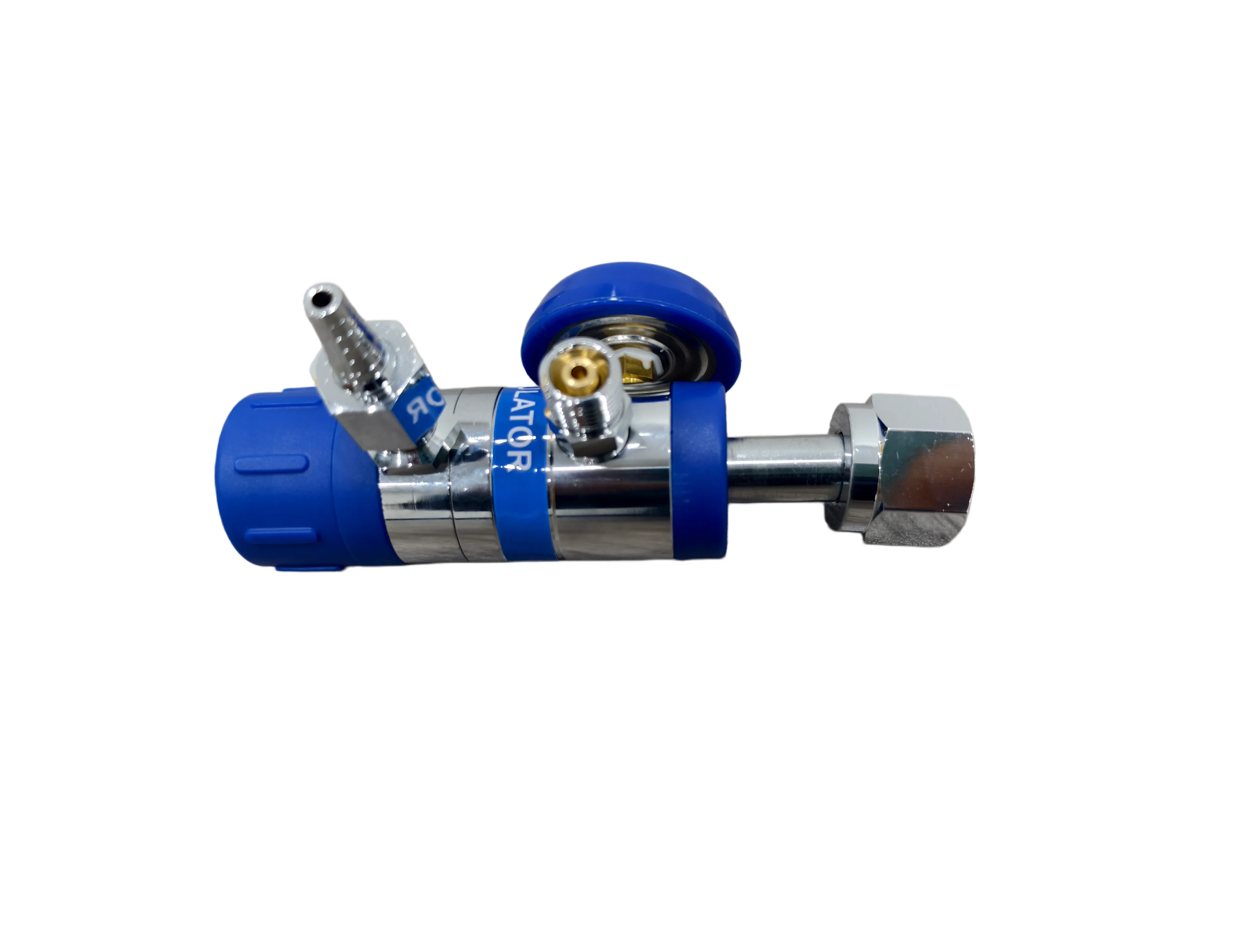 High-Precision Oxygen Pressure Reducer with Pressure Gauge