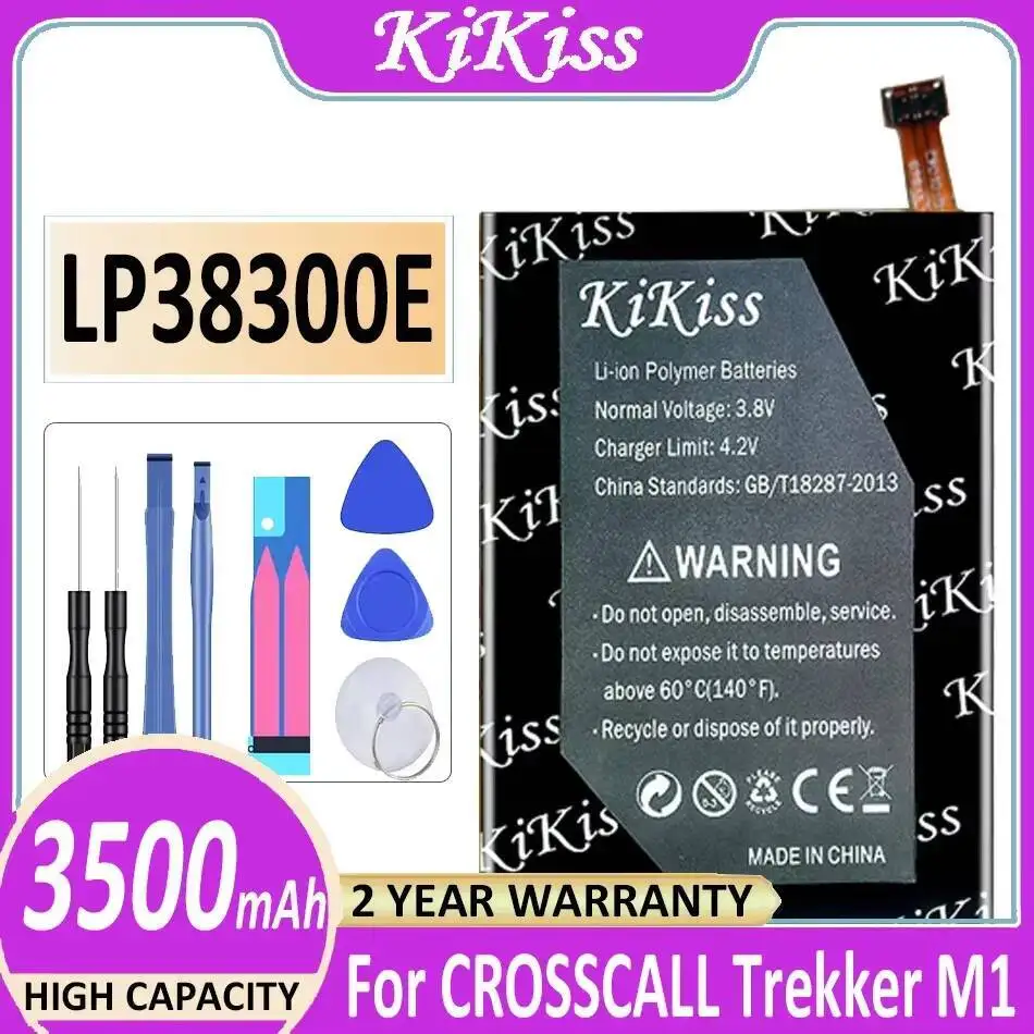 

Долговечный аккумулятор для мобильного телефона Crosscall Trekker M1 LP38300E 3500 мАч