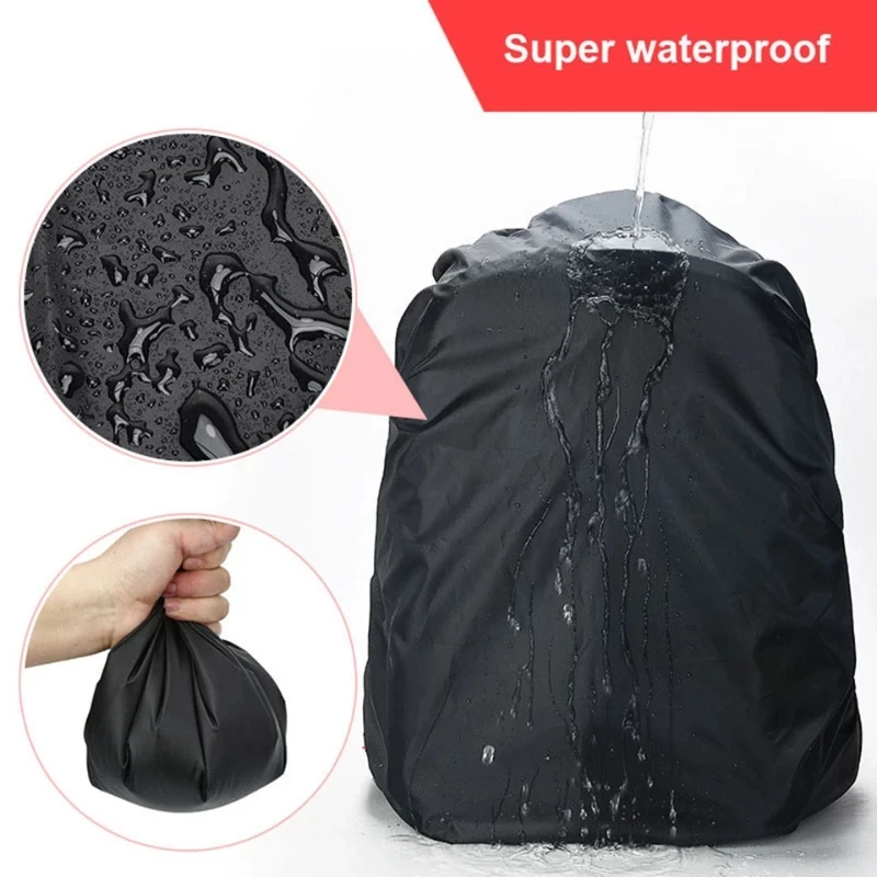 Backpack Rain Cover 20L-80L Waterproof Bagcover Tactical Outdoor Camping Hiking Climbing Dust Backpack Schoolbag Raincover New