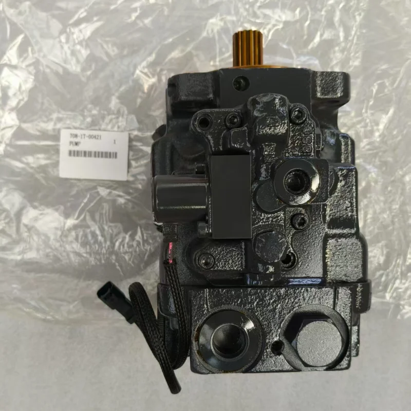 New D275A-5 Bulldozer Hydraulic Fan Pump 708-1T-00421 (7081T00421) Hydraulic Spare Part for Engineering Construction Machinery