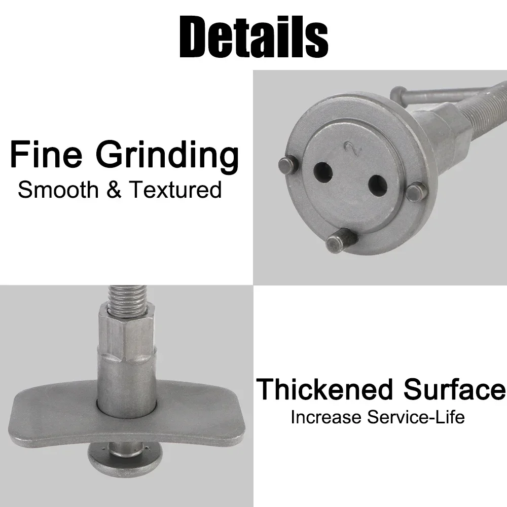 مجموعة فرامل الأسنان الأمامية والخلفية، وسادة فرامل قرصية، أداة ضبط فرامل السيارة #5