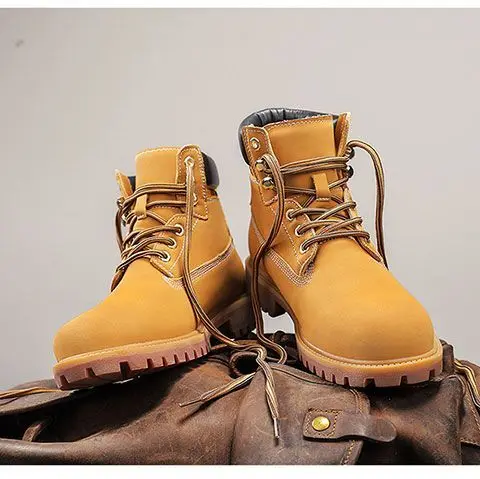 

Мужские удобные повседневные походные туфли на низком каблуке в стиле ретро с высоким берцем, размеры 38-47