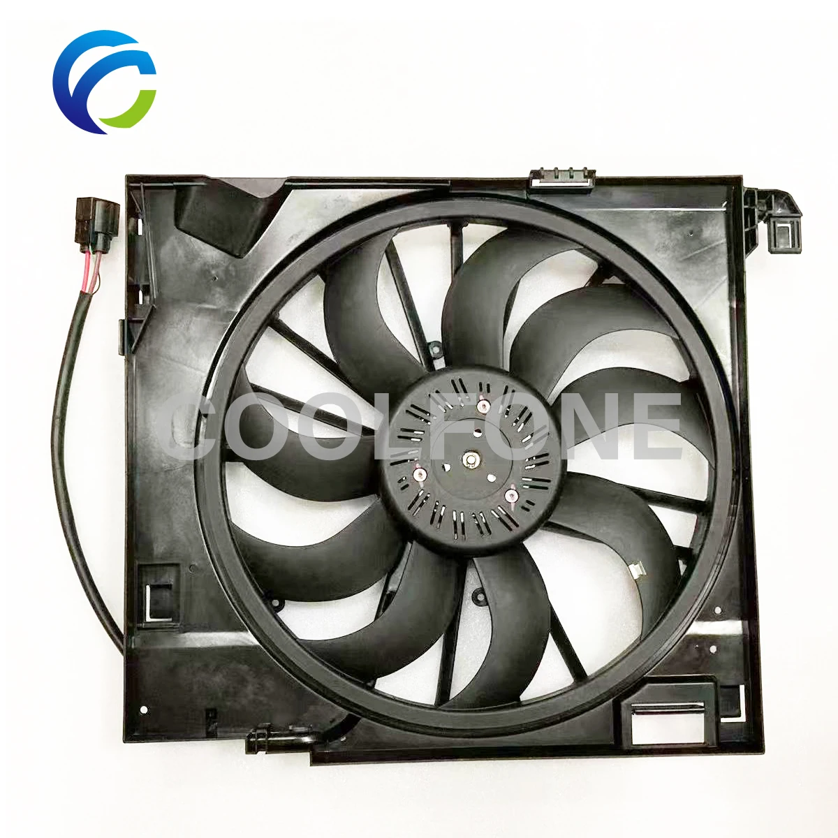 Electric Cooling Radiator Fan with Motor for JAGUAR XF X250 XJ XKR C2D24144 C2P17030 C2D38737 C2P17120 C2P25886 9W83-8C607-BG