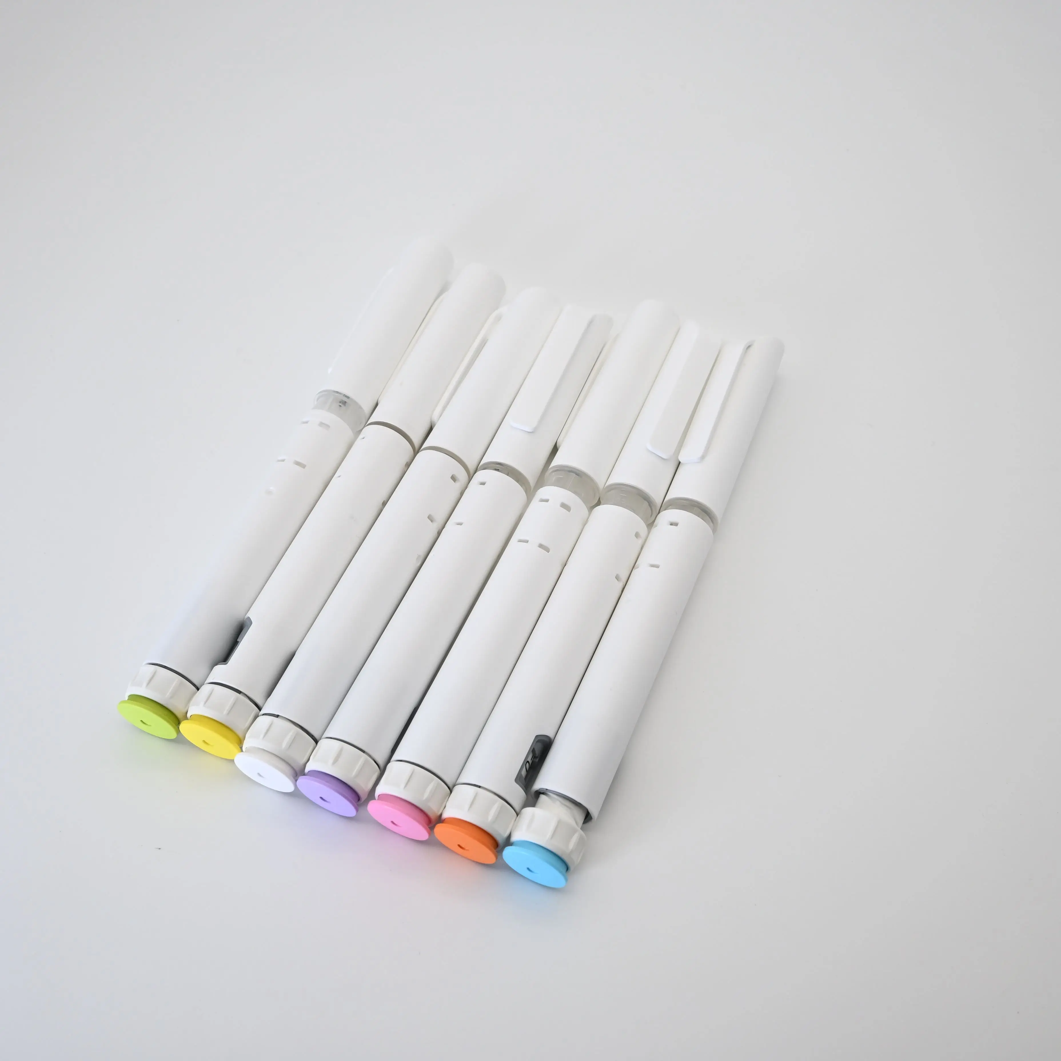 10Pcs Portable 60U Adjustable Syringe Magic Pen Daily Beauty Care Fit 3ml Vial Dermal Filler Mesotherapy Injection