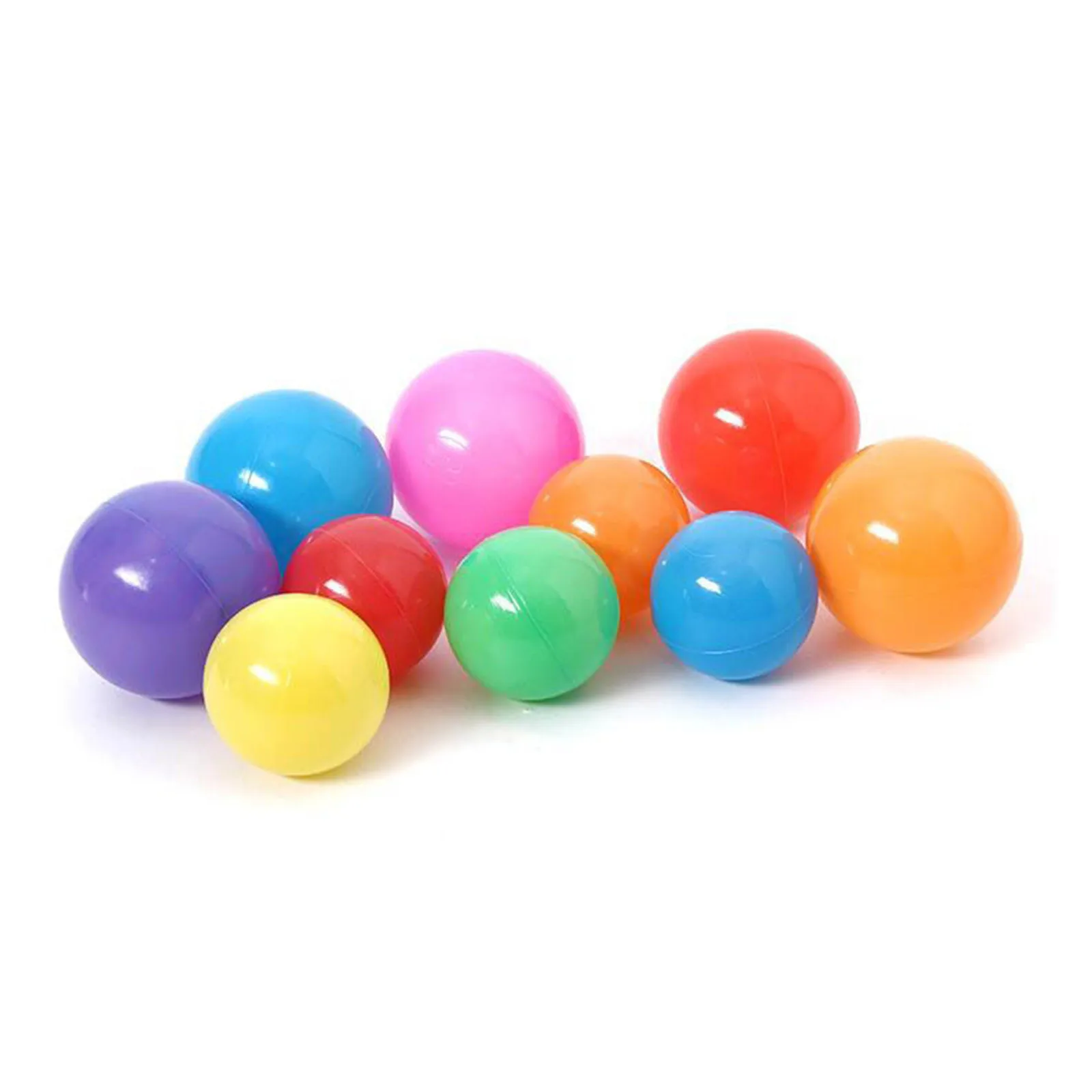 50/100pcs Brand New Kids 5.5cm Balls Baby Toys Ocean Balls For Play Pool Fun Colorful Soft Plastic Ocean Ball