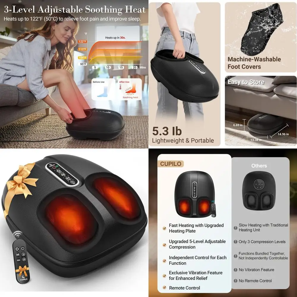 Heated Shiatsu Foot…