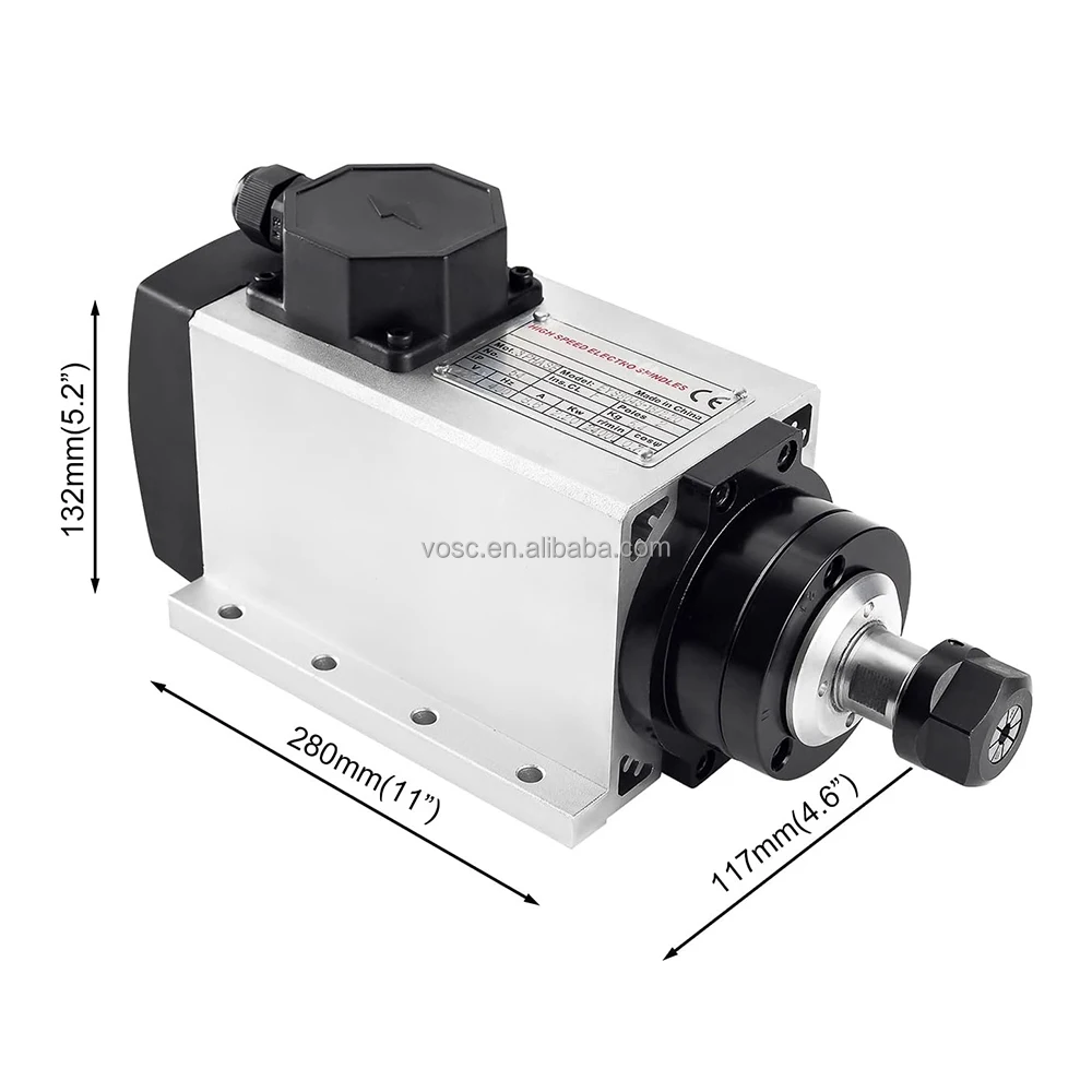Guaranteed quality Unique user-friendliness Long service life Corrosion-resistant air-cooled numerical control Spindle motor