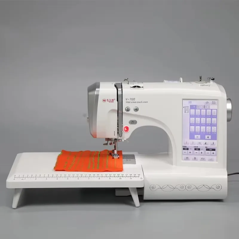 

MYSEW V700, домашняя маленькая автоматическая компьютеризированная вышивальная машина для начинающих, для домашней вышивки