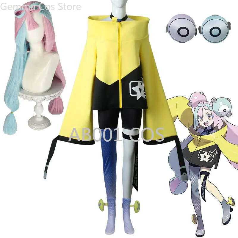 

Anime Scarlet and Violet Iono Cosplay Costume Girls Outfit Jacket Full Set