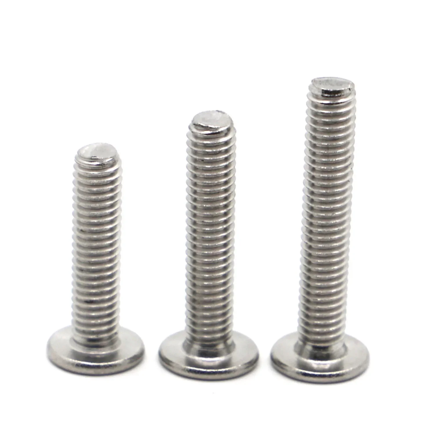 5-50pcs M1.6 M2 M2.5 M3 M4 M5 M6 M8 304 Stainless Steel CM Six-Lobe Torx Ultra Thin Super Low Flat Wafer Head Bolt Screw