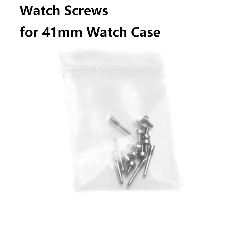 

Watch Screws for 41mm Watch Case NH35/NH36/4R36 Movement Replacement NH35 Case Screw Wristwatch Repair Parts Accessories