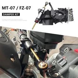 For Yamaha MT-07 MT07 MT 07 2013- Motorbike Steering Damper Kit Mounting Bracket Holder shock absorber direction damping bracket