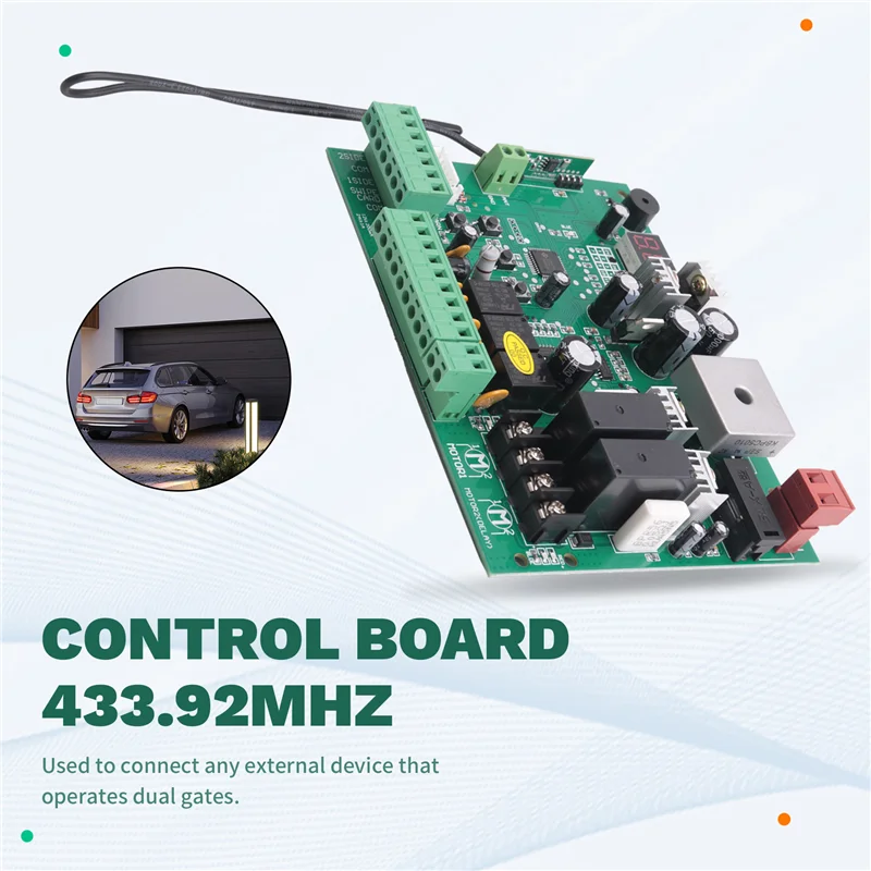 Velocità della scheda madre di controllo porta SQPP - Plug and Play regolabile per pannello motore porta garage