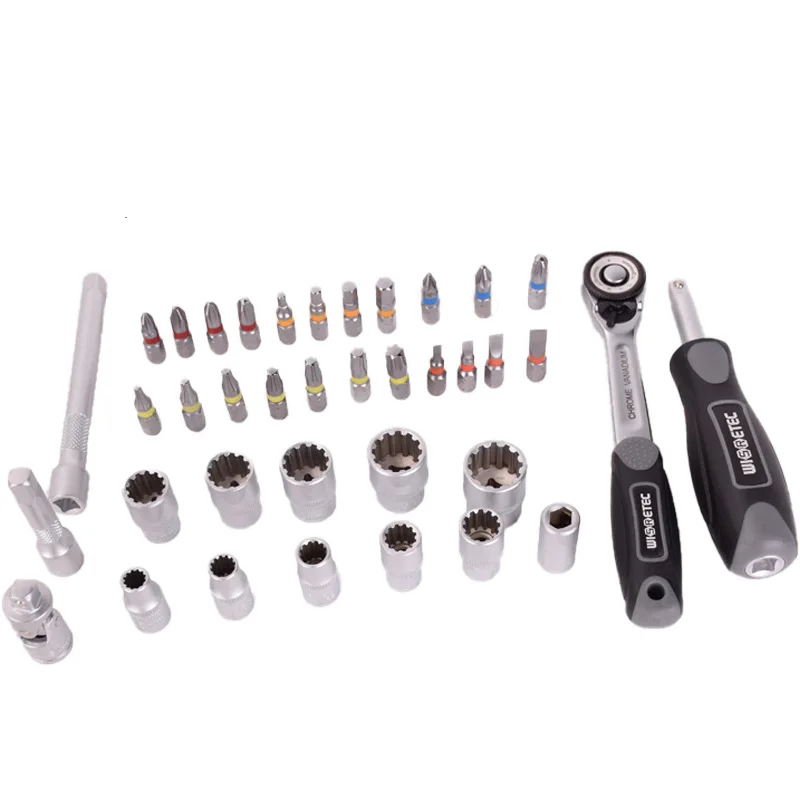 Mini 38Pcs Ratchet Wrench Combo Portable Hardware Tool Set For Home Outdoor Use