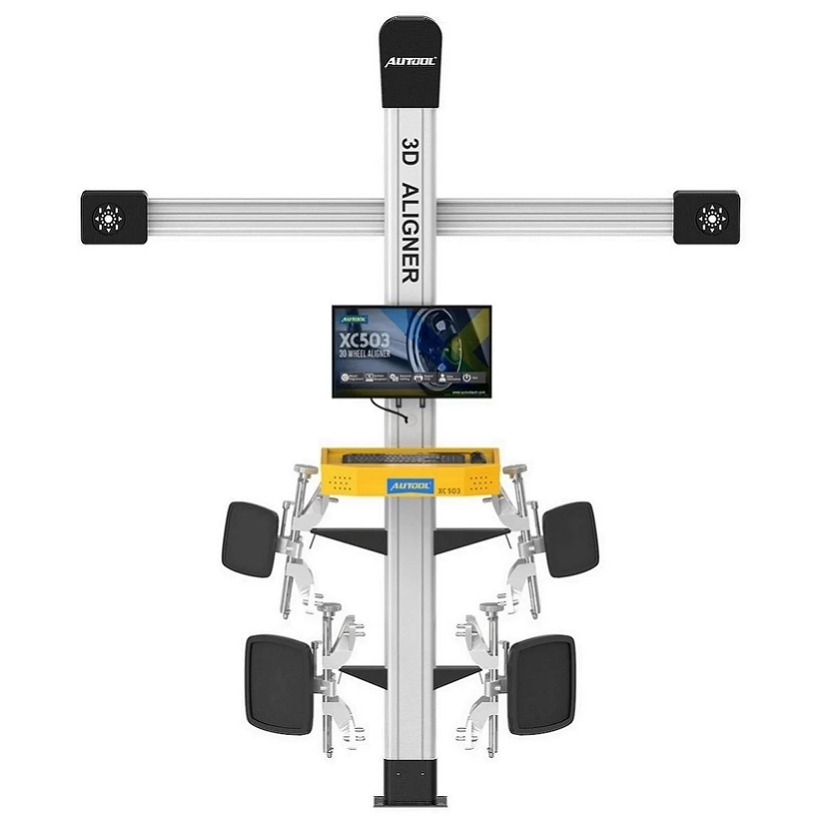 

Optical Gauge Vehicle Auto Car 3d 4 Wheel Alignment Wheel Repair Tools 4 Wheels 3d Car Aligner Tool Service