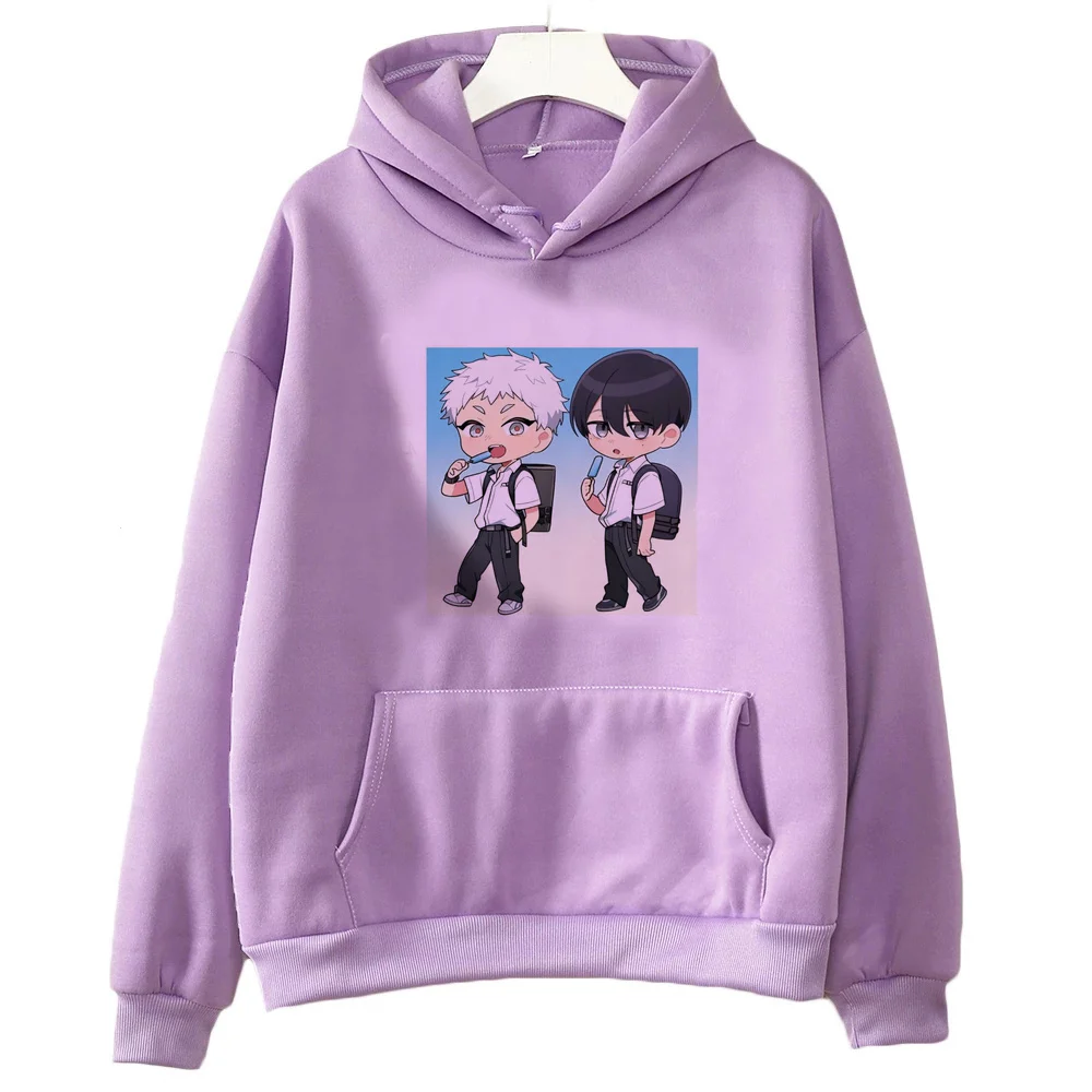 The Summer Hikaru Died Hoodies Kawaii Mode japanischer Anime 2000er Hip-Hop Winter warm Damen mit Taschen – Detail 9