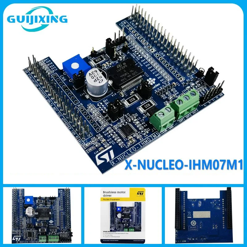 The original stock P-NUCLEO-IHM001 contains the NUCLEO-F302R8 and X-NUCLEO-IHM07M1 br2804 development control kit