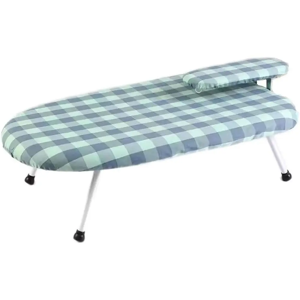 

Гладильная доска со съемной подставкой для рукавов, складные ножки, гладильная доска для столешницы, портативная гладильная доска с очень широкой столешницей, для