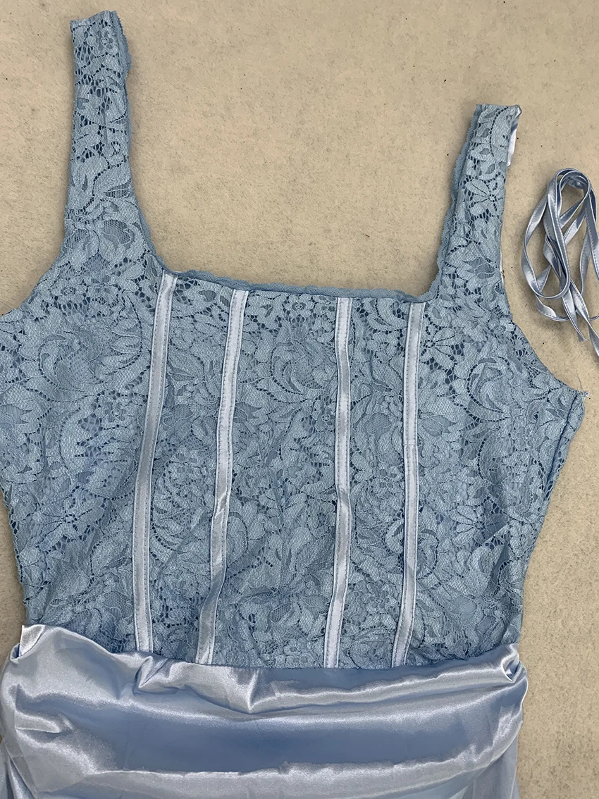 Vintage Feminine Lace Corset S - Slip Dress Satin review and price