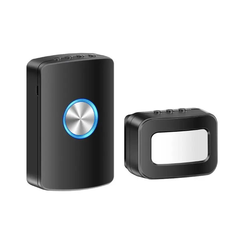 

ABKN-DC IR Wireless Motion Sensor Door Bells Chime For Home/For Retail Store Entrance Alert Bell 45 Ringtones