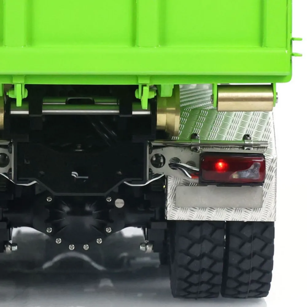 

Металлическое шасси LESU TGS 8x8 для радиоуправляемых грузовиков, гидравлический самосвал с блокировкой дифференциала EDS, 2-скоростная коробка передач, модель автомобиля