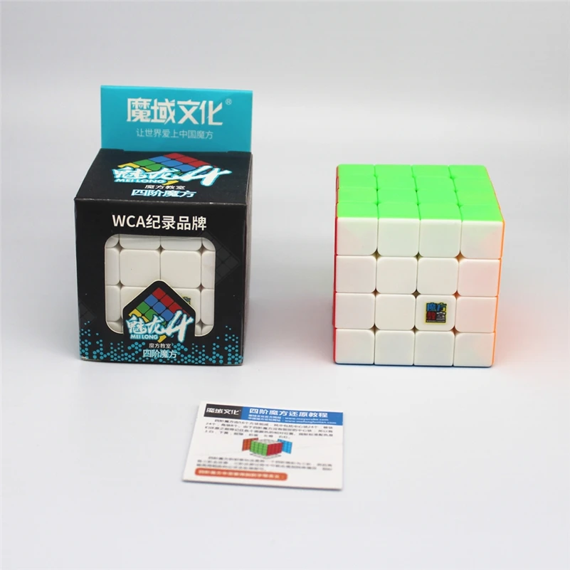 Moyu-マジックキューブ,4x4,5x5,キュービックジルコニア,高速,プロフェッショナル Moyu 4X4X4 Magic cube Meilong 5x5x5 Cube MF Moyu Cube professional Speed cube