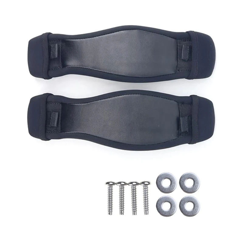 

G92F 1 Pair Foot Strap Replacement Set for Kiteboard Kitesurfing Surfboard Surfing