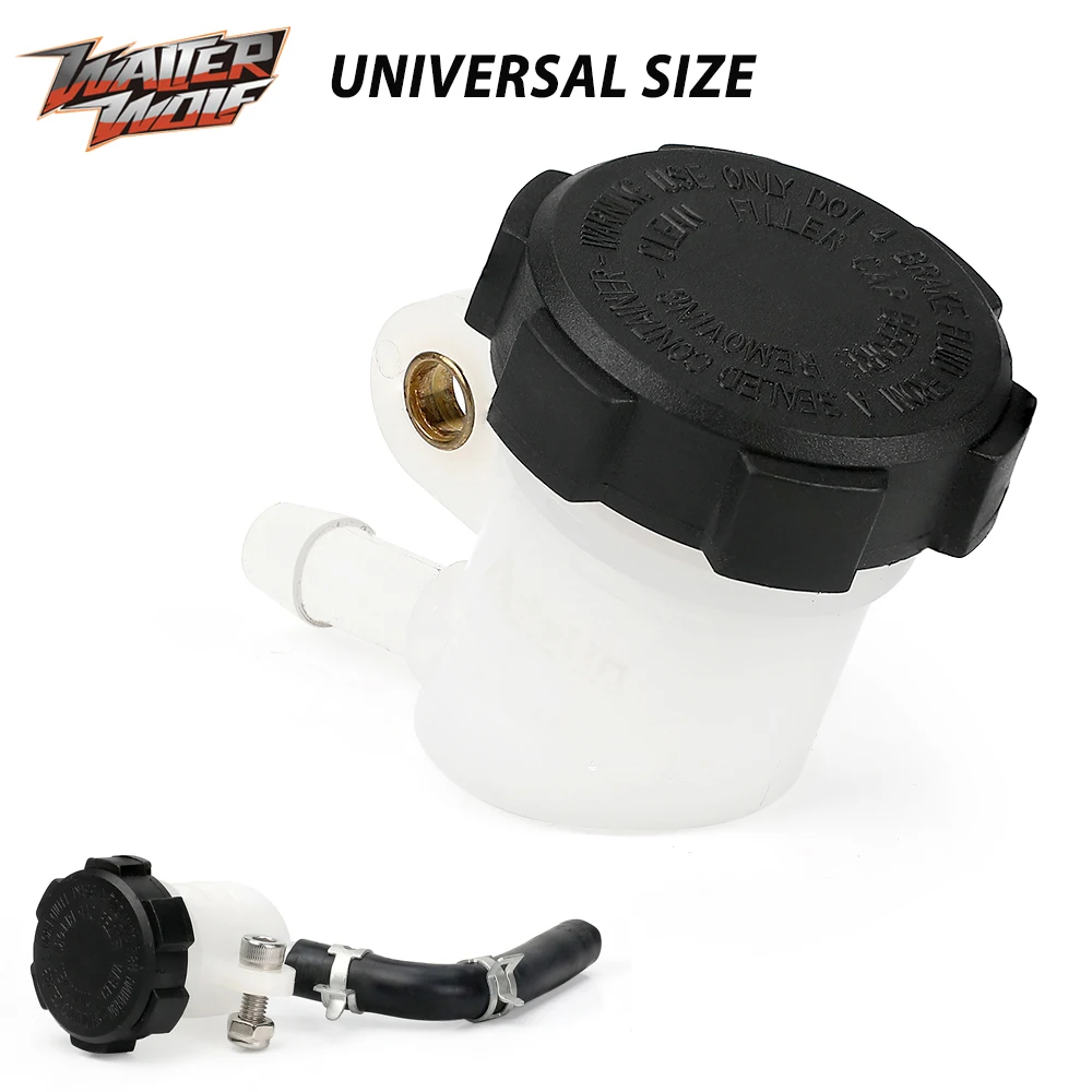 

Rear Brake Fluid Reservoir Left Hydraulic Clutch Fluid Reservoir Universal Size Nylon Motorcycle Accessories