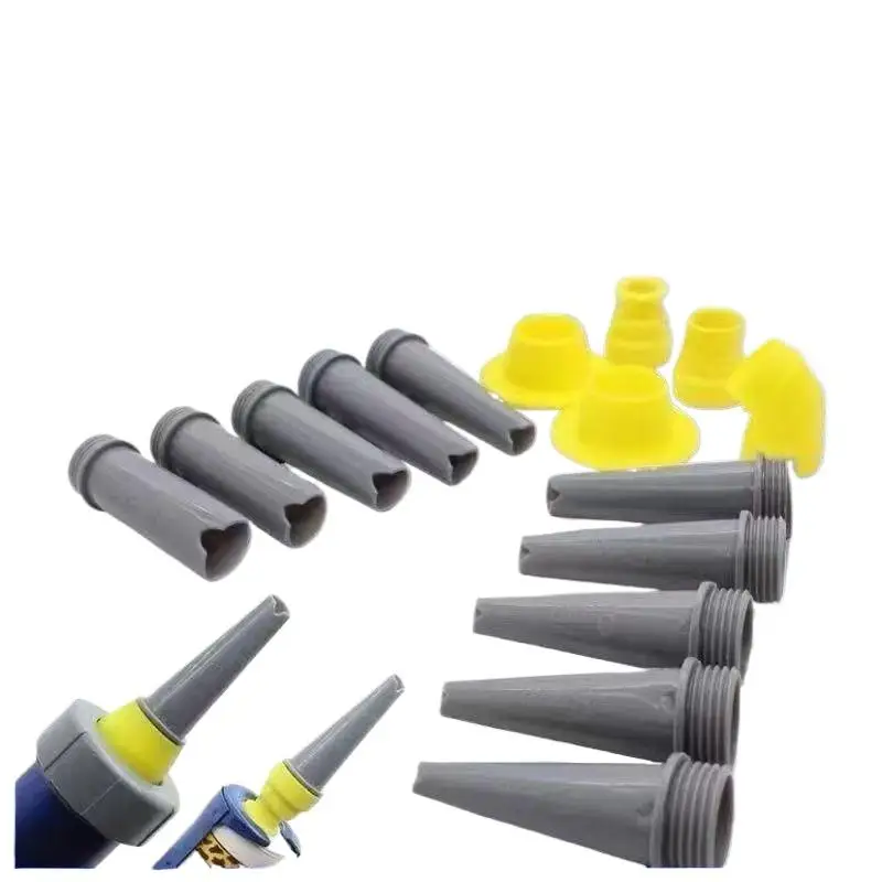 15/16Pcs Plastics Caulking Finisher Reusable Connection Bases Nozzle Sealant Finishing Tool Kitchen Bathroom No Mess Smooth