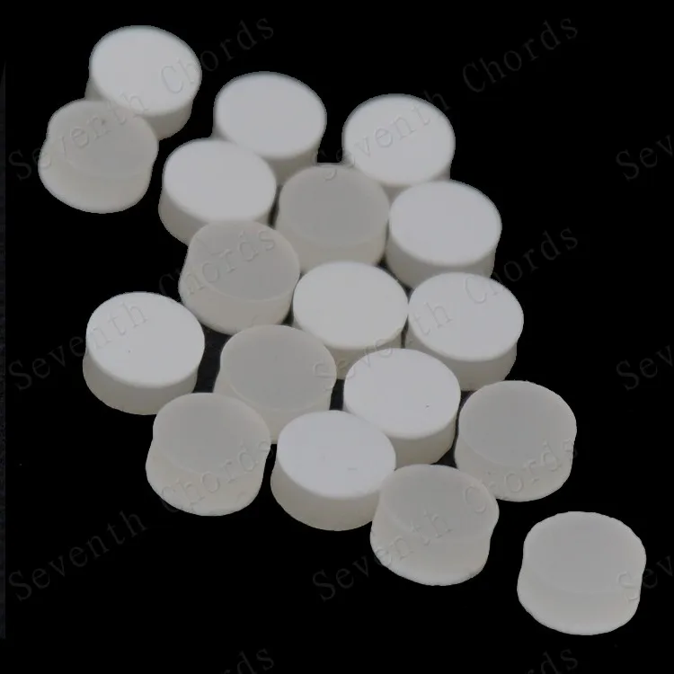 100pcs White Guitar Dots White Mother of Pearl Shell Fingerboard Dots With Inlay for Guitars Ukuleles Mandolin Fingerboard 2.5mm