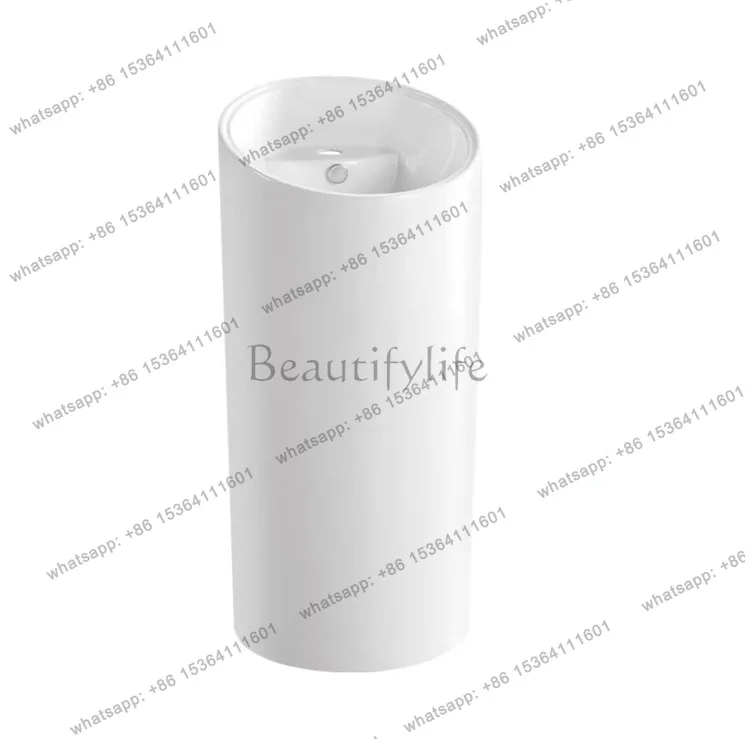 

Vertical washbasin, one-piece washbasin