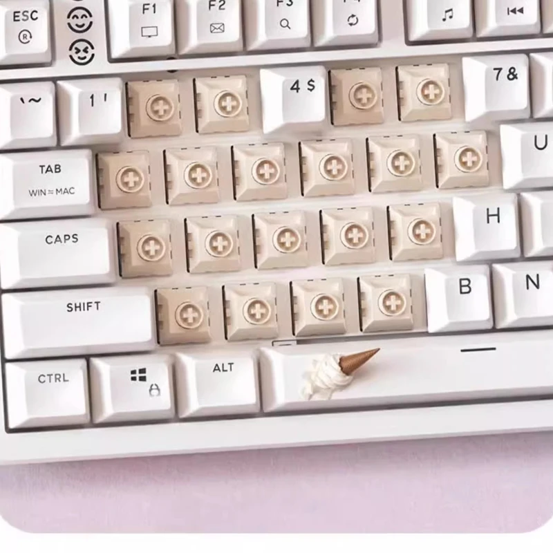 Custom Kailh BOX Cream PRO Switch Mechanical Keyboard Linear Switch 45g for Backlight Mechanical Keyboard RGB Game Office Switch