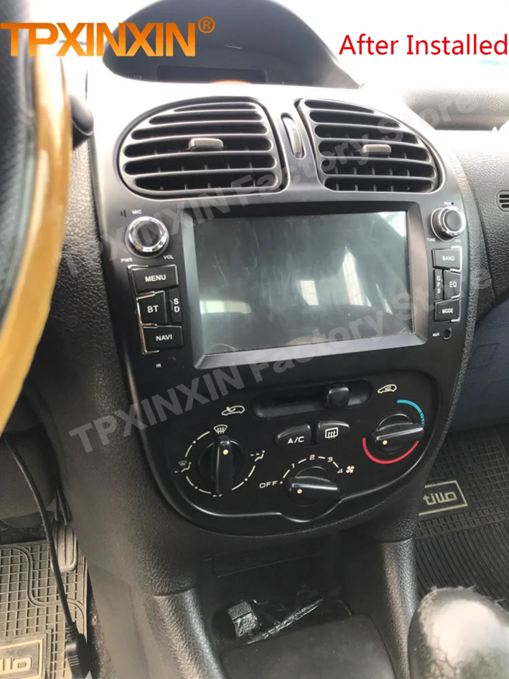 Carplay z systemem Android odbiornik radiowy Multimedia dla Peugeot 206 2000 2001 2002 2003 2004 2005 2006 2007 2008 2009 2010-2016 jednostka główna