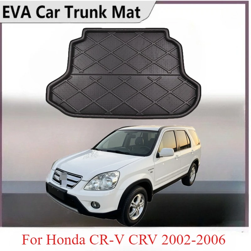 Kofferraummatte für Honda CR-V CRV 2002–2006, Zubehör, Kofferraummatten für den hinteren Kofferraum, Schutz vor Schmutz, Aufbewahrungsfach, Auto, EVA