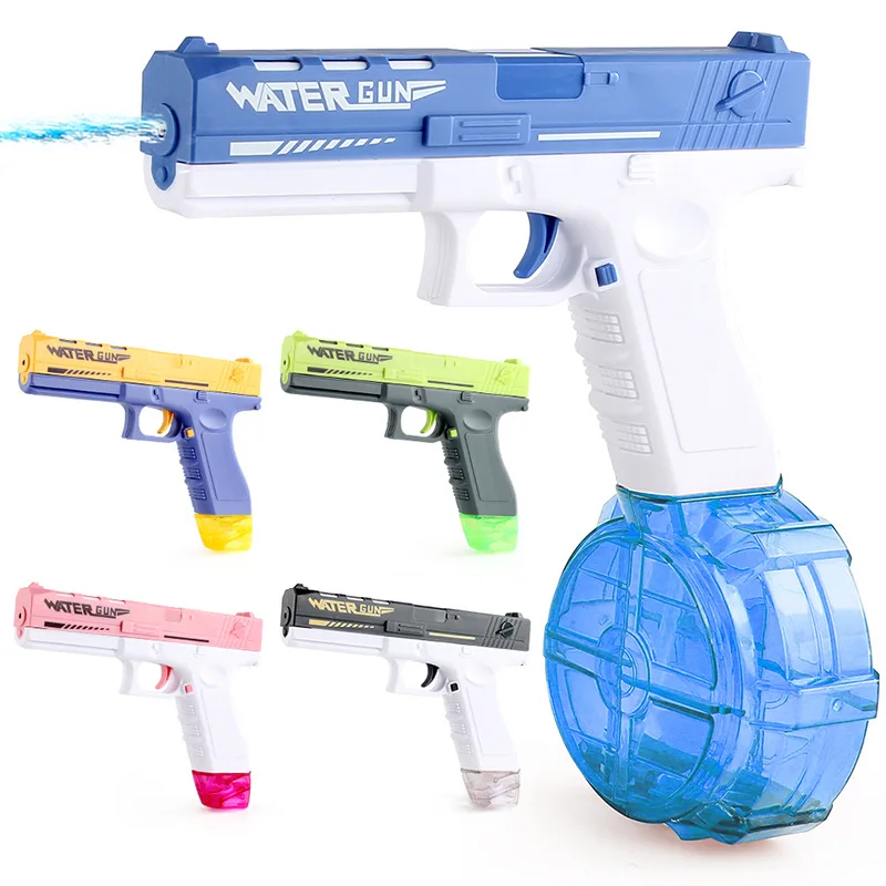 مسدس مياه كهربائي للأطفال والكبار ، آلي بالكامل ، ألعاب ممتعة خارجية ، هدايا شاطئ ، موديل جديد ، 5 ألوان ، أو #3