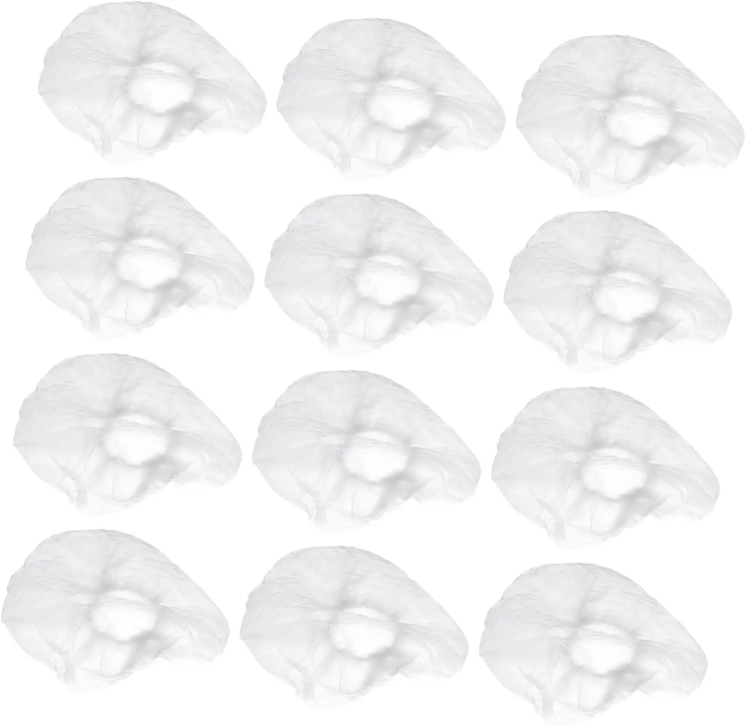 300pcs Disposable Food Storage Covers PE Plastic Bowl Covers Ultra-thin Sealing Lids for Kitchen Use Refrigerator Food Wraps for