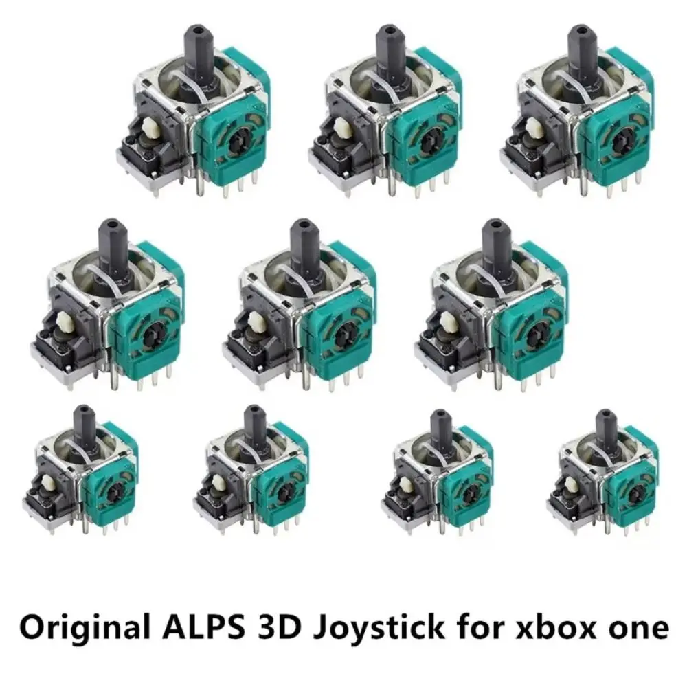 10PCS ALPS 3D Analog Joystick Proofable High Precision Controller ThumbStick Professional for Xbox One Series X/S