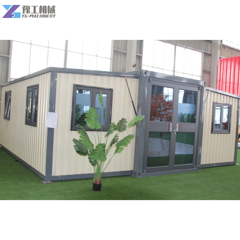 Prefabricated Container House Moveable Expandable Foldable Container Home Fold Up 40ft Container House with Kitchen Bathroom