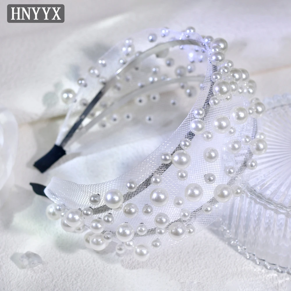 YouLaPan الزفاف لؤلؤ الزفاف عقال اليدوية رائعة السيدات مأدبة الرقص حفلة كل يوم أنيقة إكسسوارات الشعر YXA296 #2