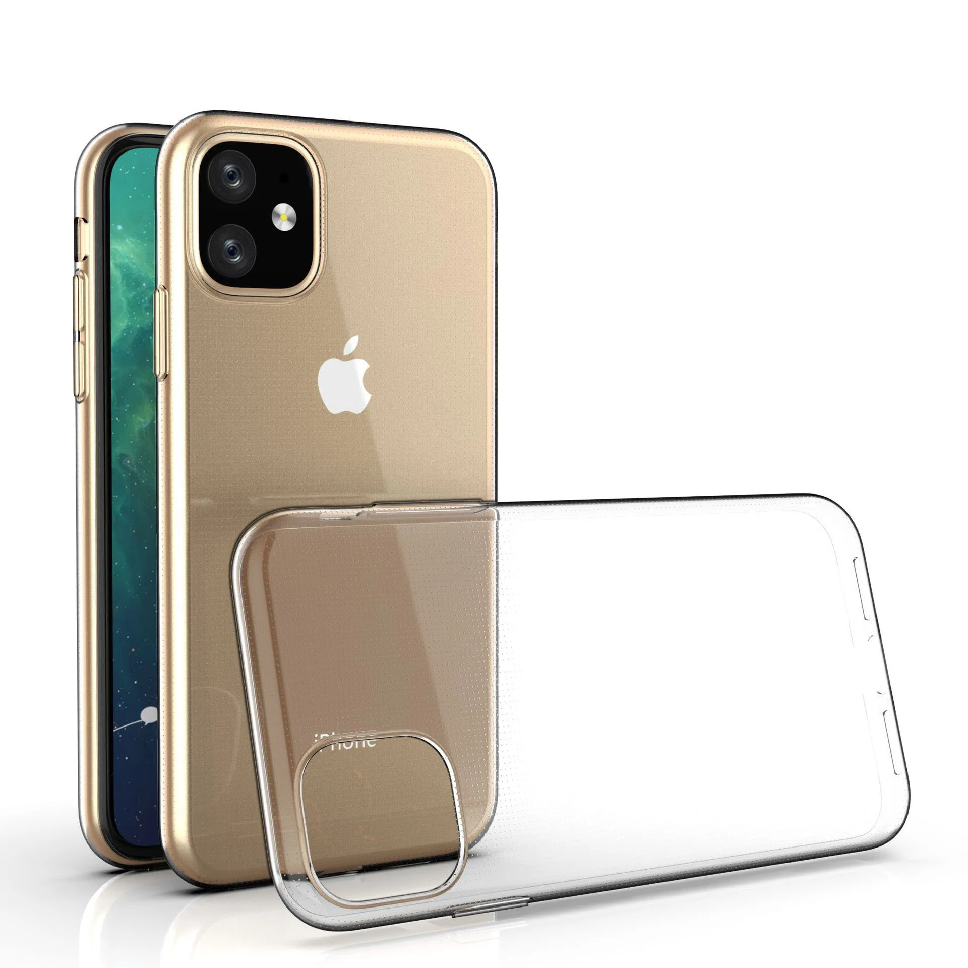 Ultra Thin Clear Phone Case For iPhone 12 Pro Max Cover For iPhone 11 12 13  14 Pro XS Max X 8 7 6 6s Plus 5 SE 11 XR Cases image 3