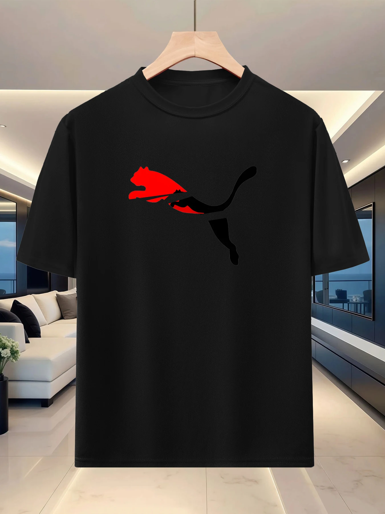 Best-Selling and Versatile Summer Men's Short-Sleeved Shirts. Sports and Leisure Style. Fashionable Round Neck Half-Sleeve Top. The Trendy Choice.