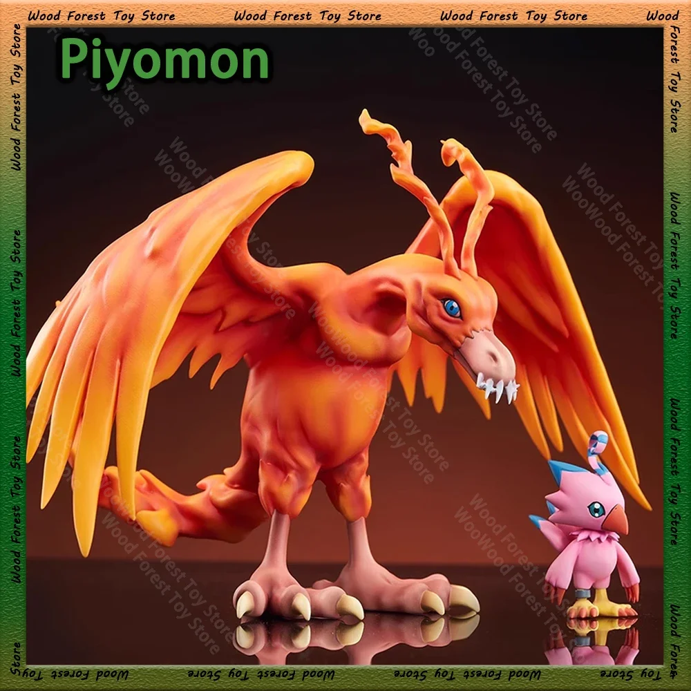 23cm Digimon Anime Figure Birdramon Figures Garudamon Figurine Piyomon Gk Figures Collection Statue Model Decor Christmas Gift