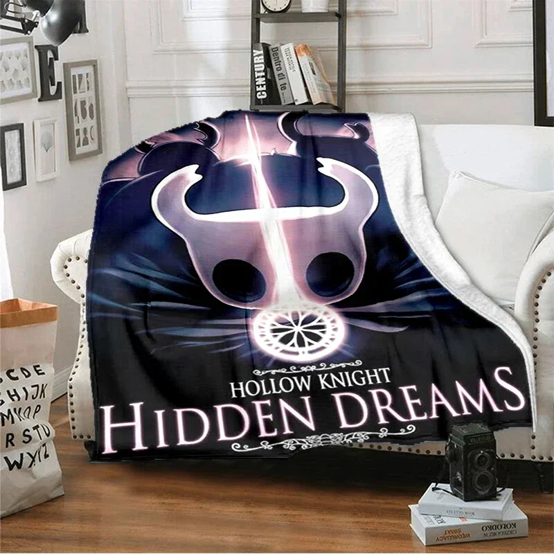 بطانية فارس مجوفة ثلاثية الأبعاد مطبوعة للألعاب ، ناعمة ومريحة ، بطانية دافئة للاستخدام في السرير ، أريكة ، السفر في الهواء الطلق ، غطاء بطانية #4