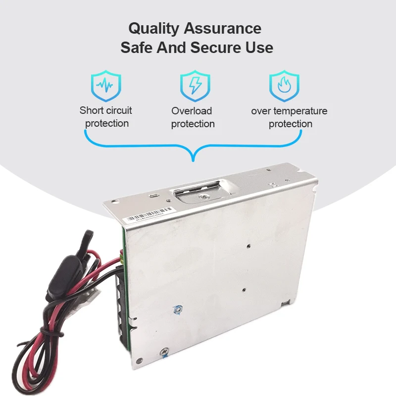 100W Universal AC UPS Charge Function Monitor Switching Power Supply Input 90-264VAC Single Output 12/24VDC SMPS PSC-100