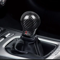 For Camaro Carbon Fiber Gear Shift Knob Cover Car Stickers For Chevrolet Camaro 2010 2011 2012 2013 2014 2015 Manual Gear Knob