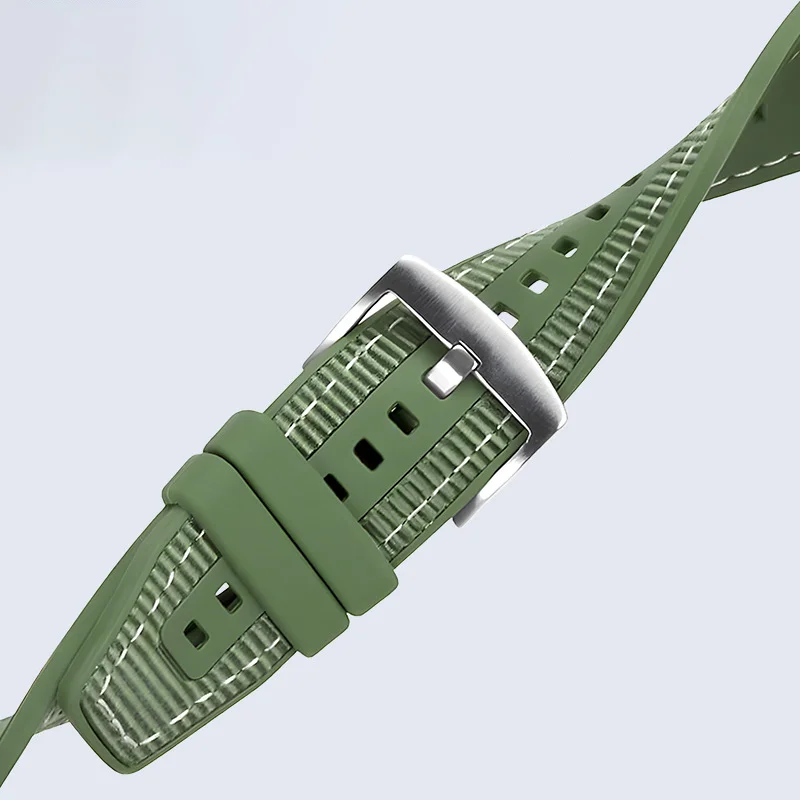 Official Nylon Strap For HUAWEI WATCH GT 5 4 46mm/Watch 4 5 Pro GT 3 2Pro 46mm 42mm Composite Silicone 20mm 22mm Band Bracelet